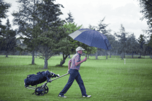 Golf umbrella size