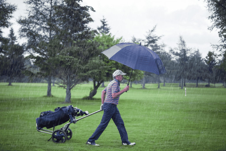 Golf umbrella size